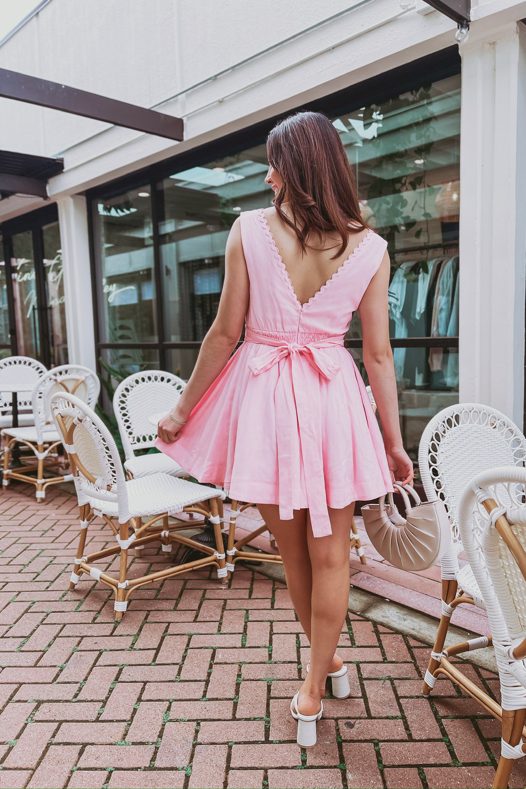The Pretty In Pink Mini Dress