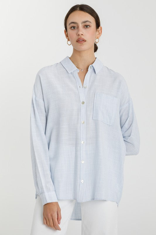 The Hamptons Happy Hour Button-Up Shirt