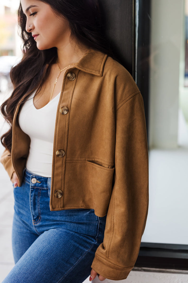 The Saddle Up Faux Suede Jacket