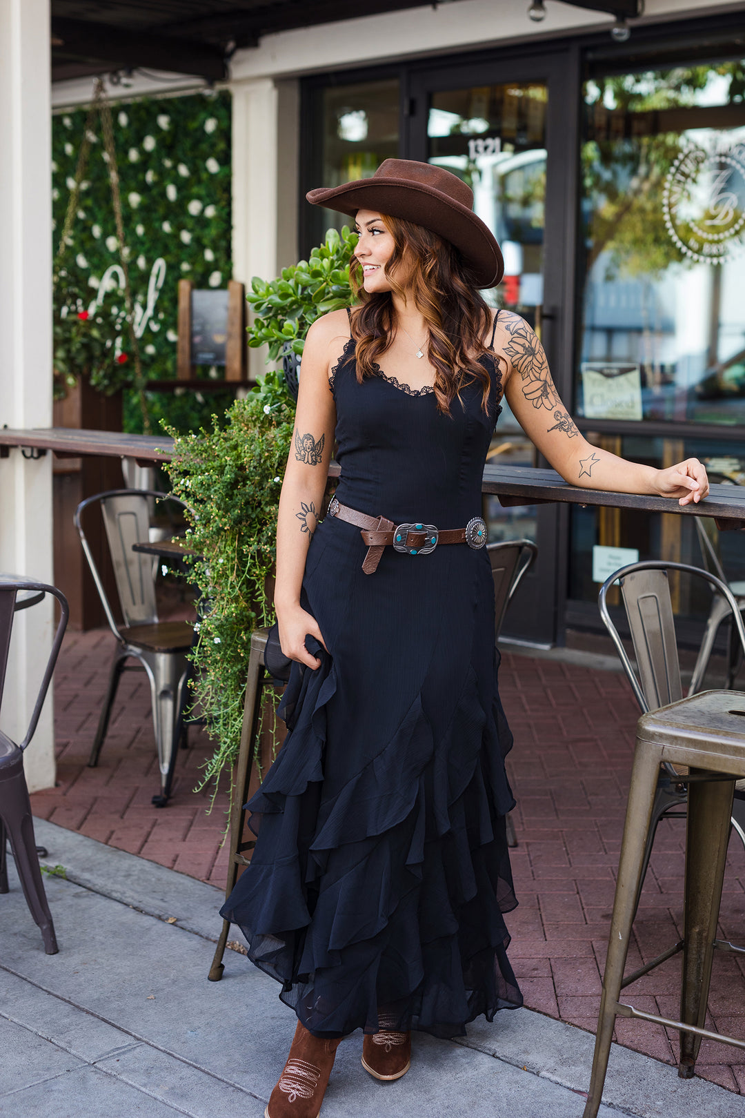 The Regal In Ruffles Tiered Maxi Dress