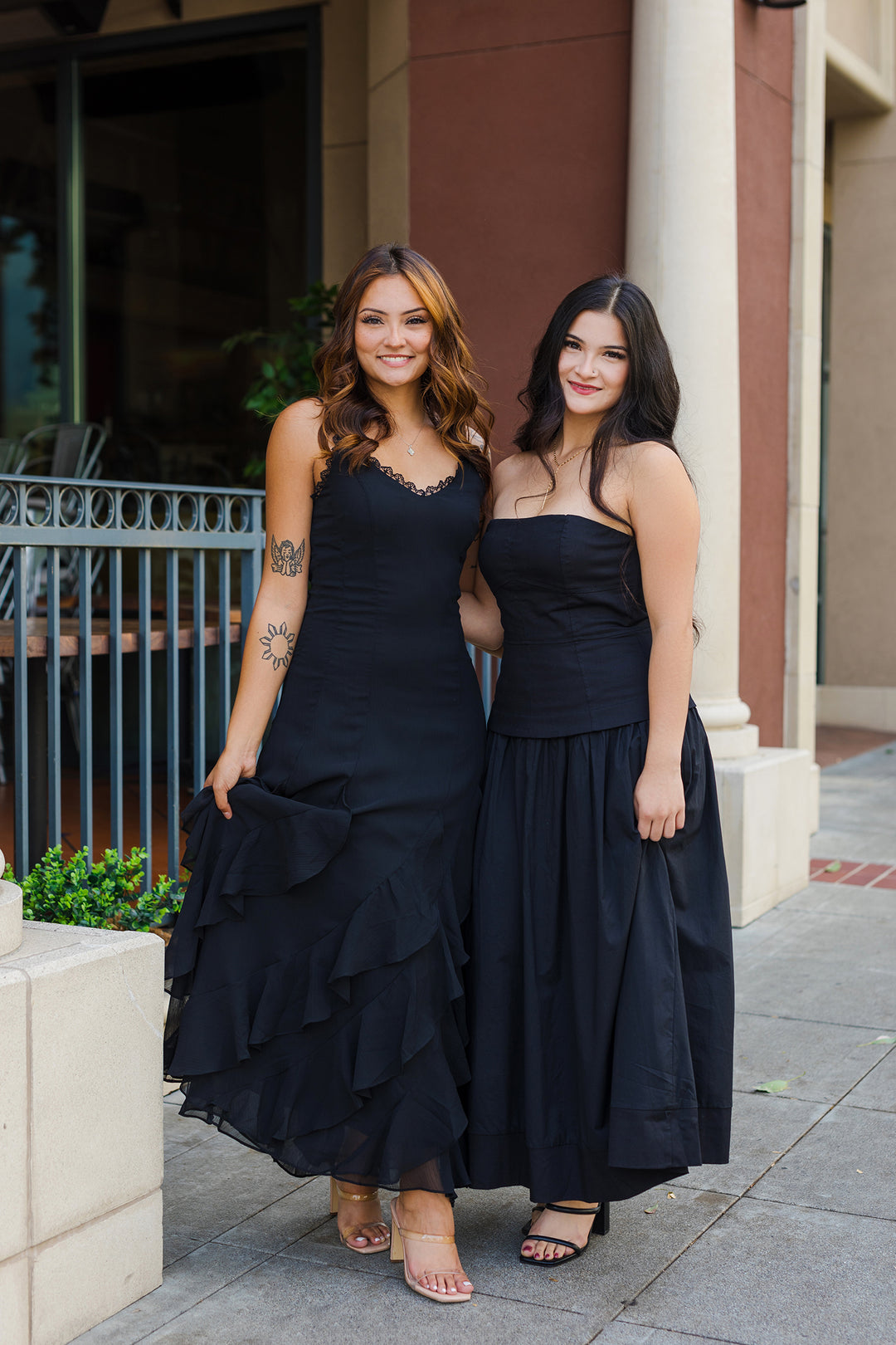 The Regal In Ruffles Tiered Maxi Dress