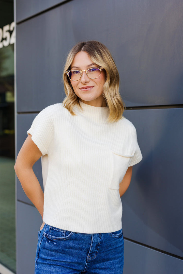 The Layer Player Short Sleeve Sweater