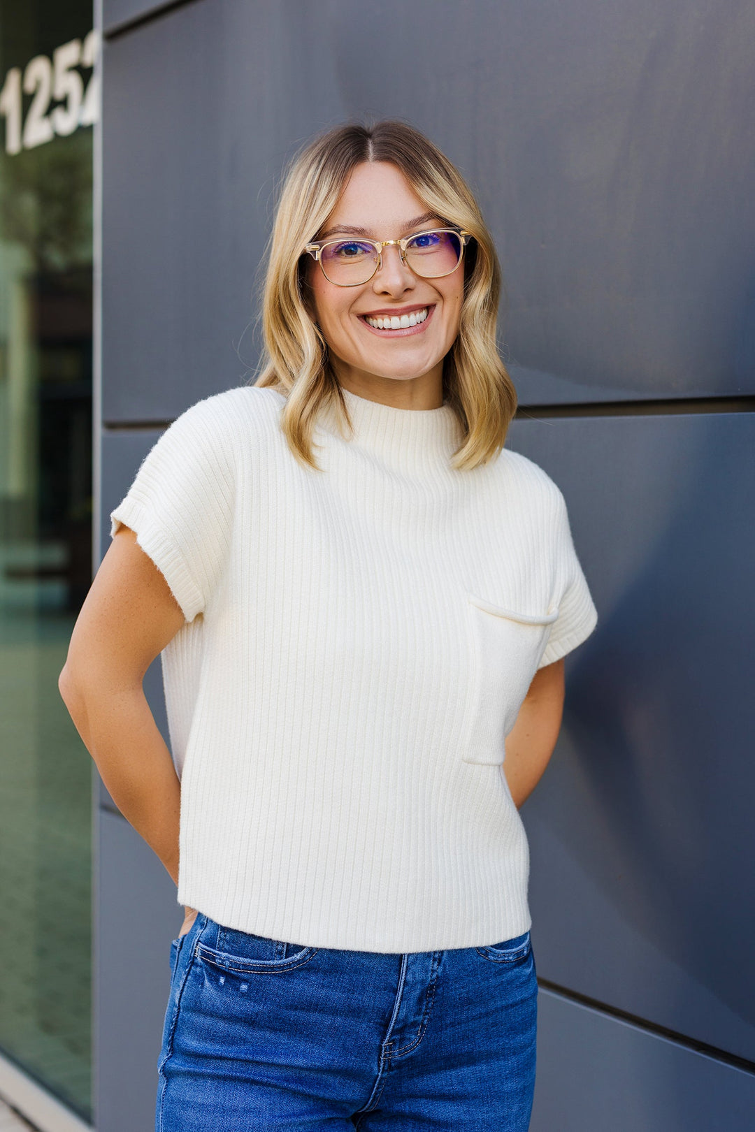 The Layer Player Short Sleeve Sweater