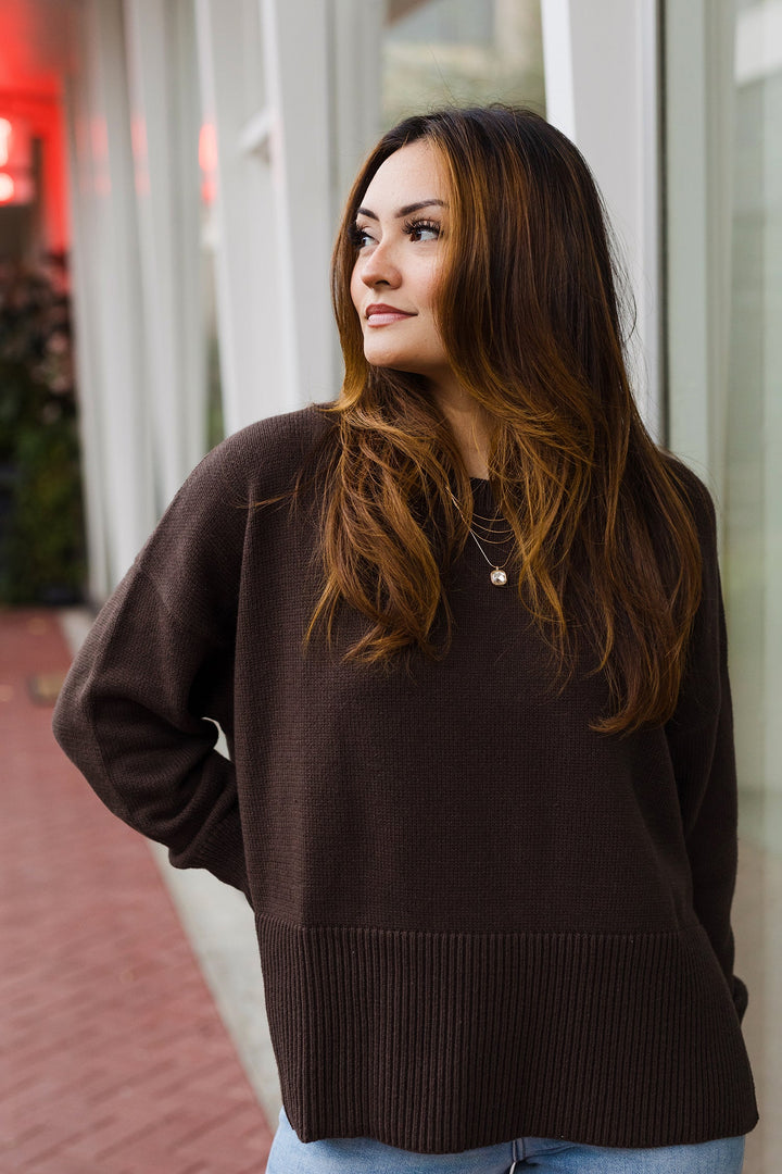 The Snuggled By The Fire Oversized Sweater