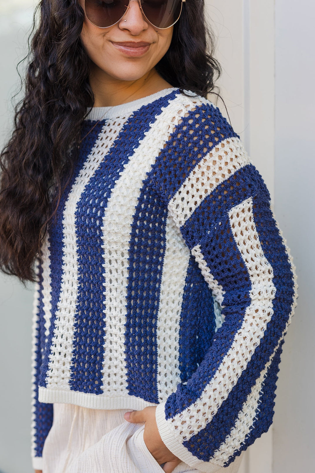 The Romero Crochet Pullover
