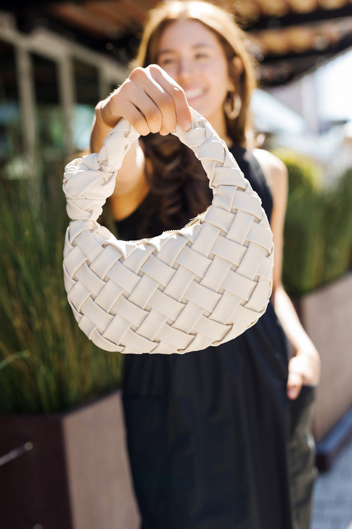 The Nadia Woven Crossbody Bag