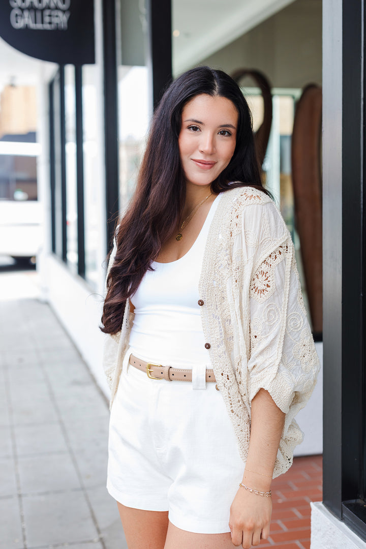 The Boho Breeze Crochet Cardigan
