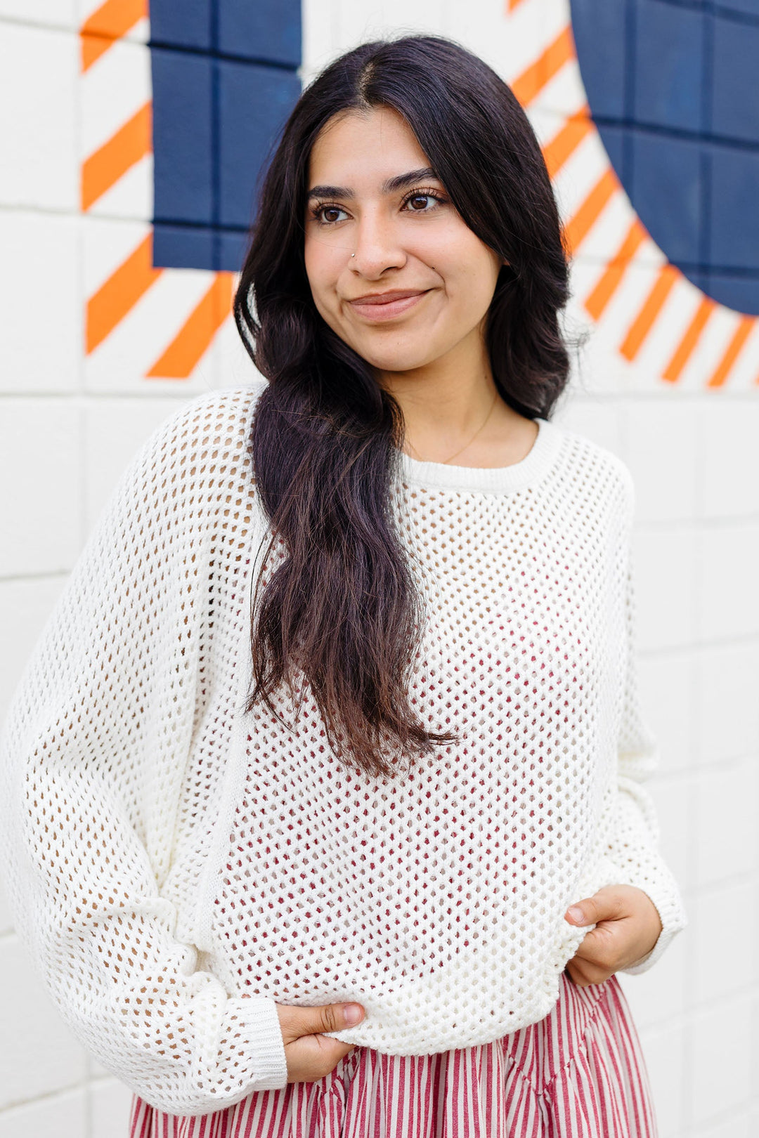 The Salt Air Open Knit Sweater