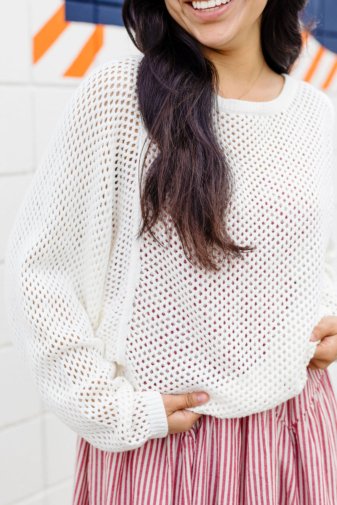 The Salt Air Open Knit Sweater
