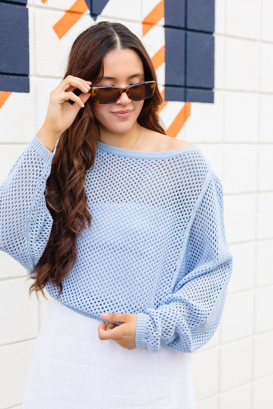 The Salt Air Open Knit Sweater