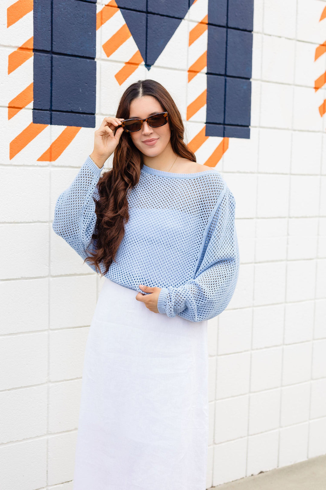 The Salt Air Open Knit Sweater
