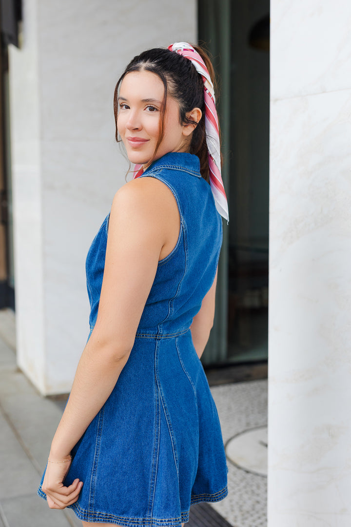 The Blue Jean Baby Denim Romper