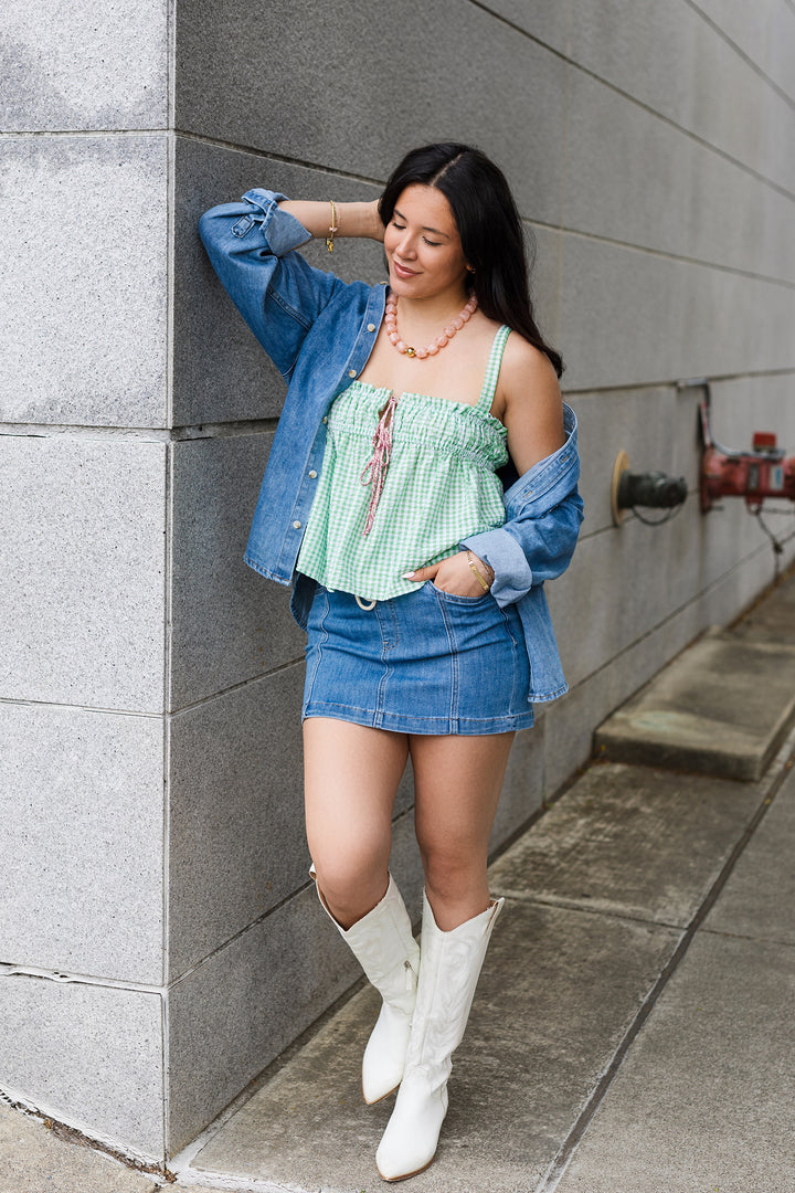 The Roll the Dice Babydoll Tank Top