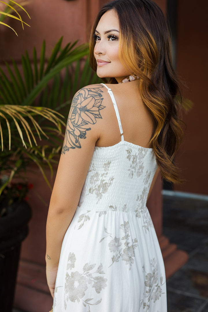 The Moment In Time Sweetheart Corset Midi Dress
