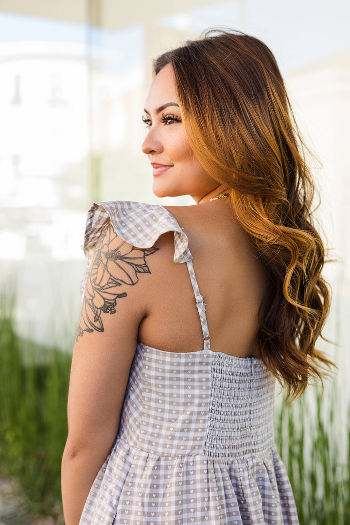 The Brown Sugar & Honey Maxi Dress