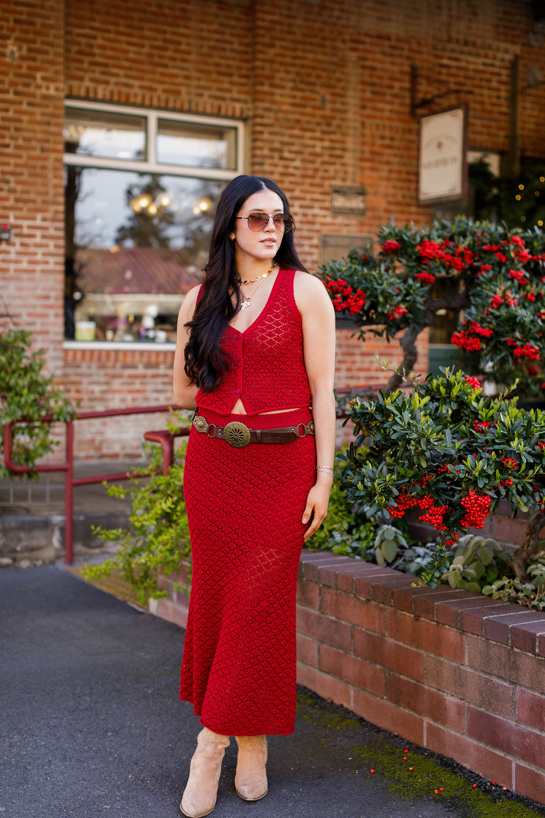 The Modern Venus Crochet Tank Top