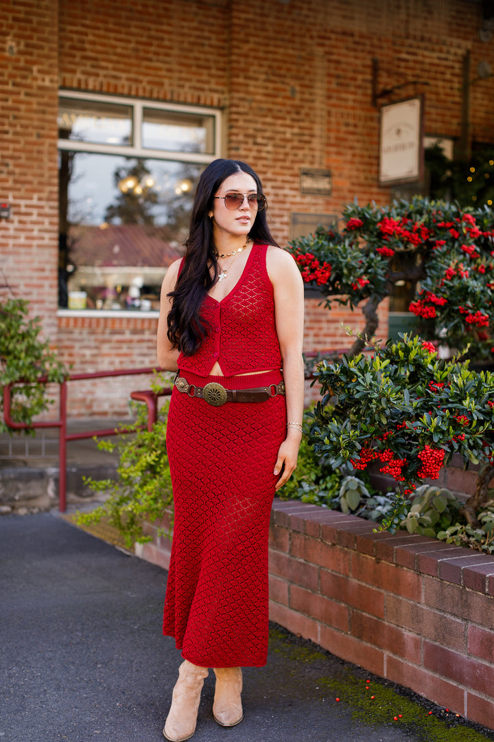 The Modern Venus Crochet Tank Top