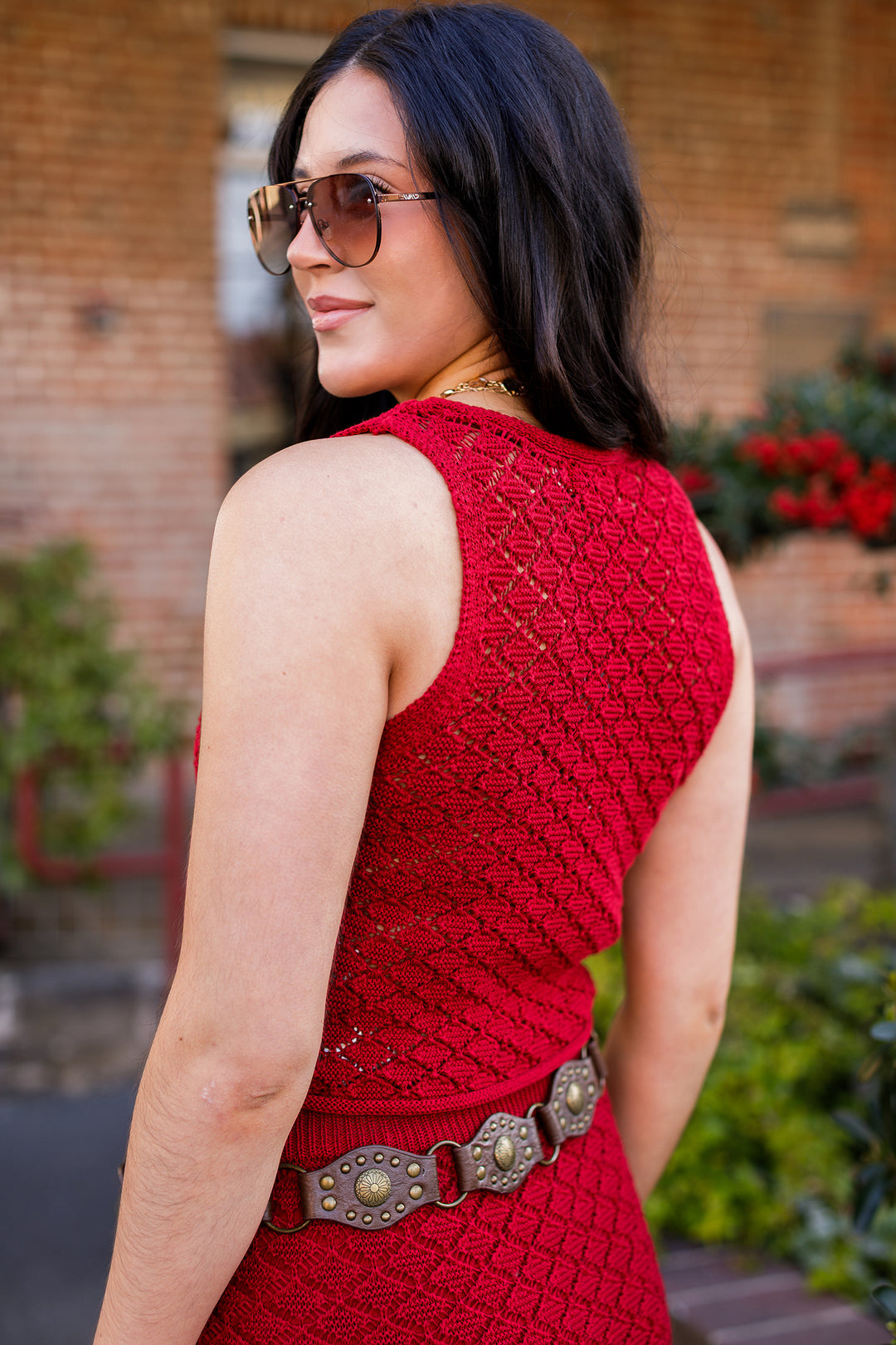 The Modern Venus Crochet Tank Top