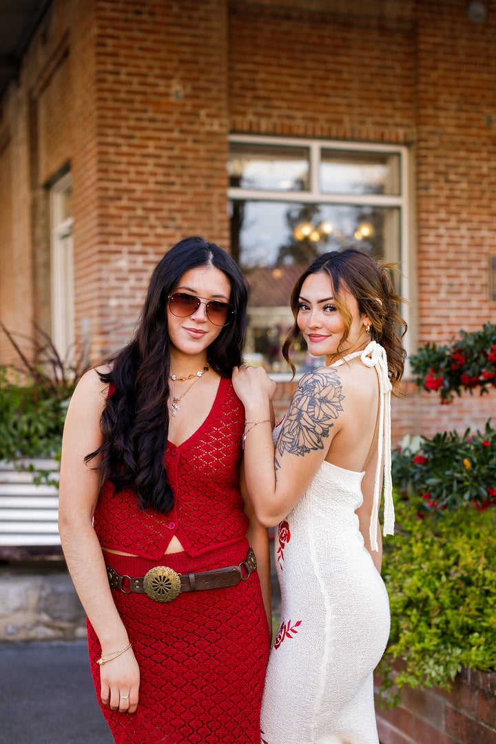 The Modern Venus Crochet Tank Top