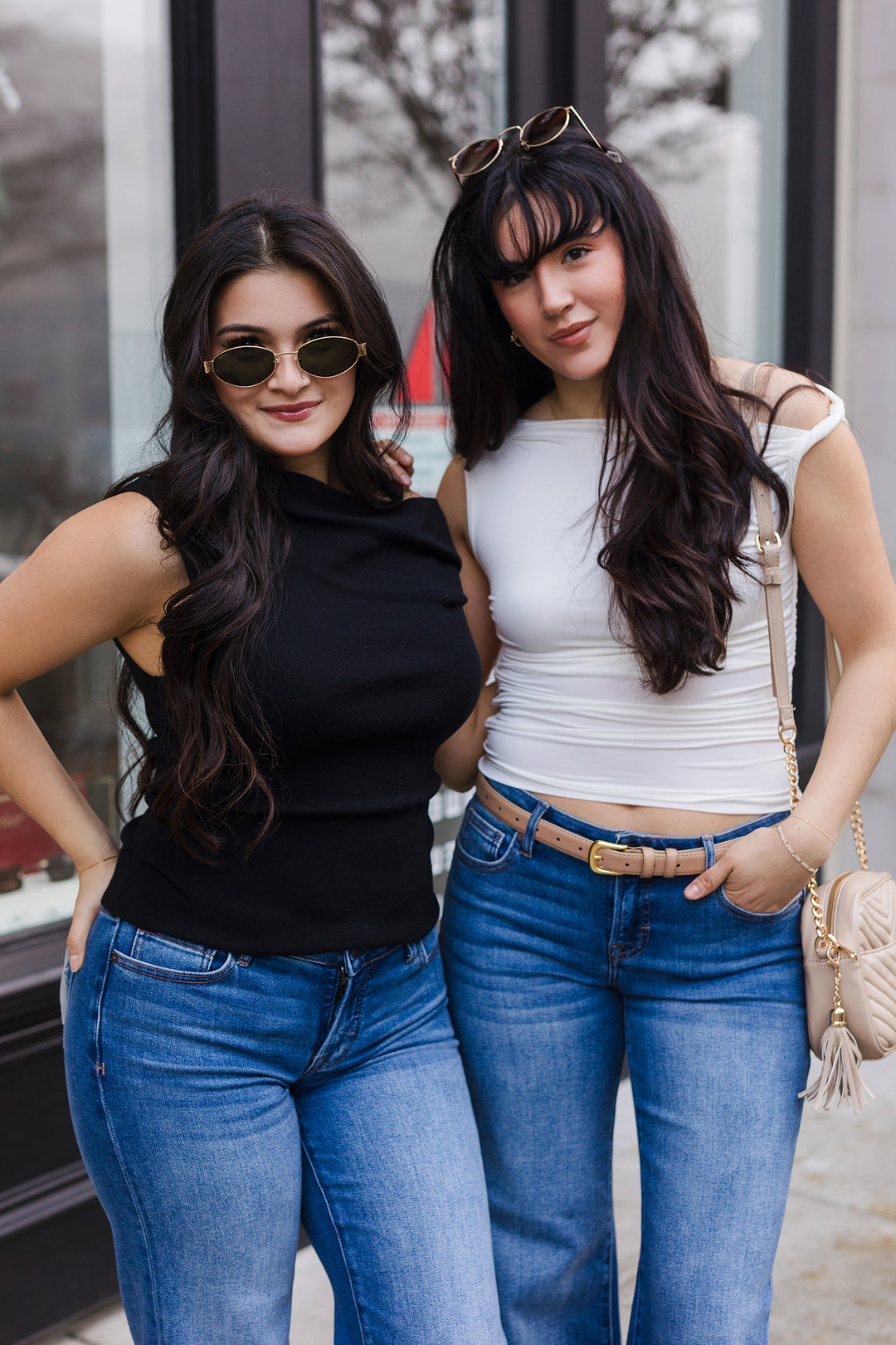 The Forever Young Asymmetrical Neck Sweater Top