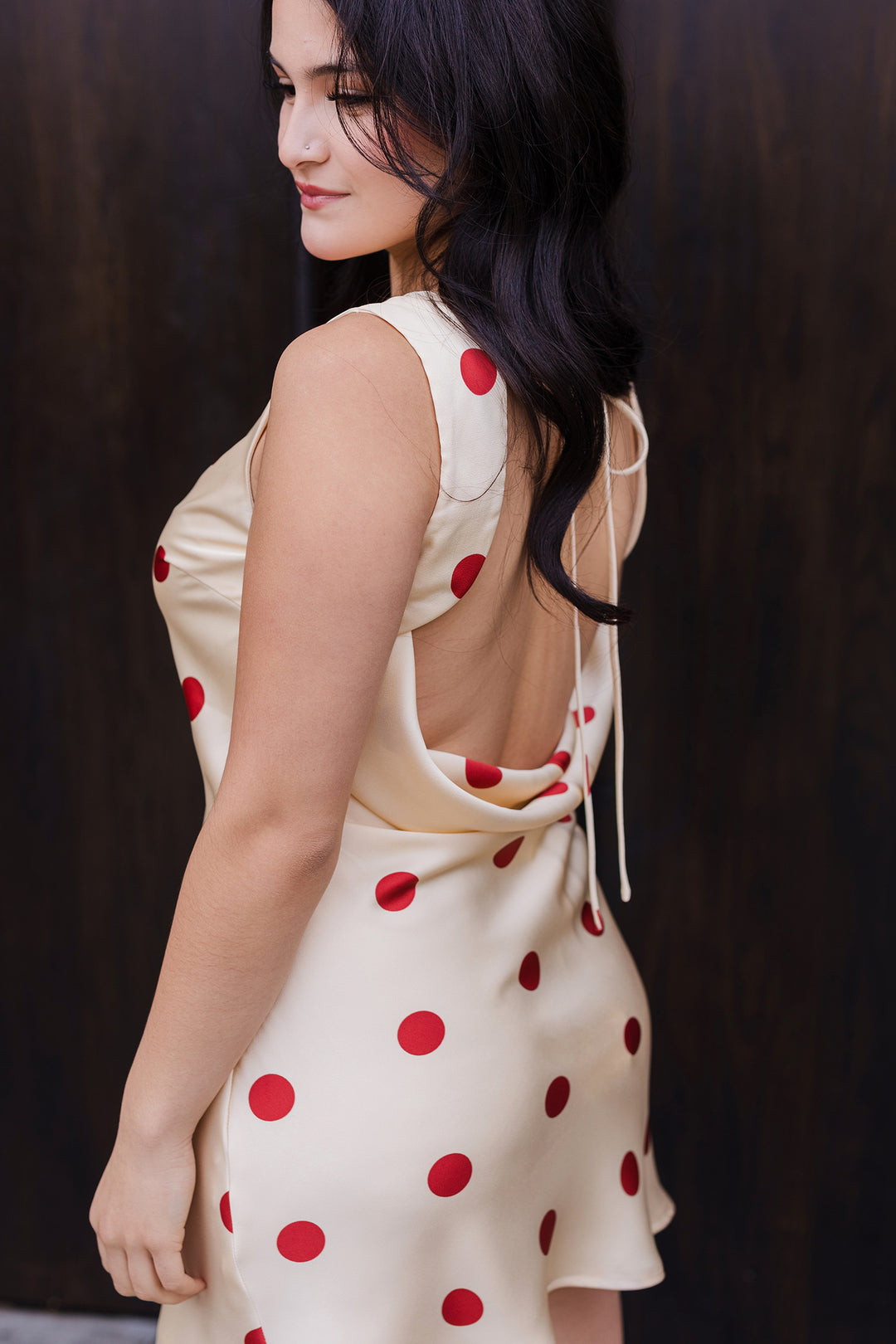 The Lucky In Love Polka Dot Mini Dress