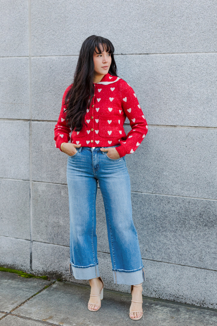 The Love You Mean It Button Down Cardigan