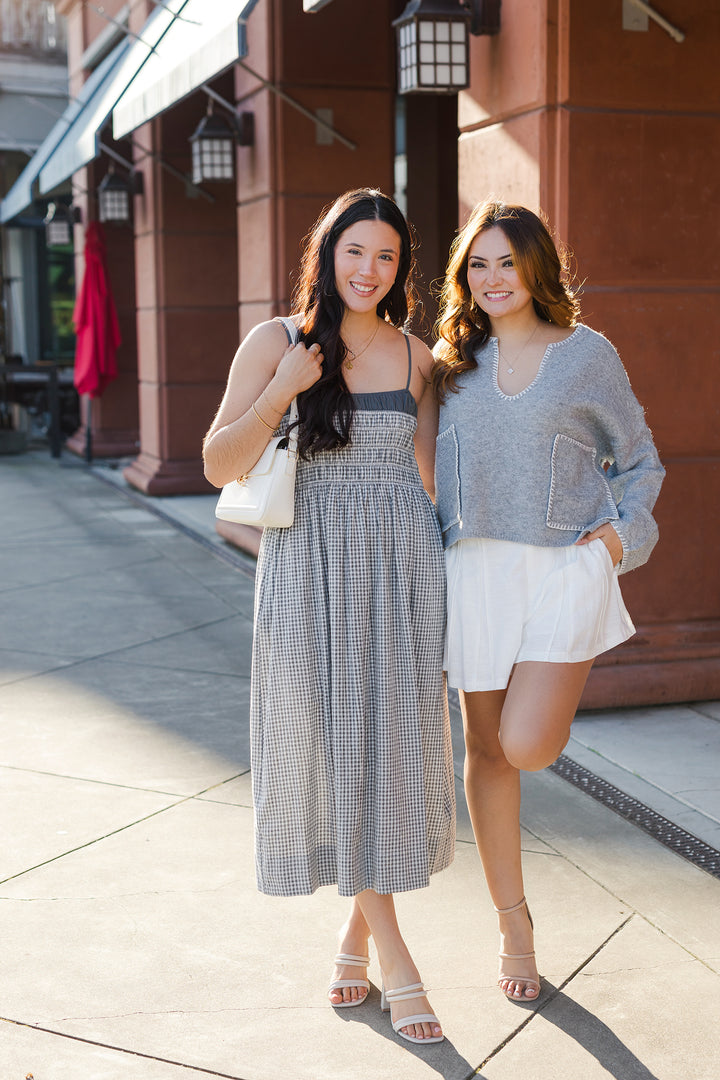 The Sweet Home Alabama Gingham Midi Dress