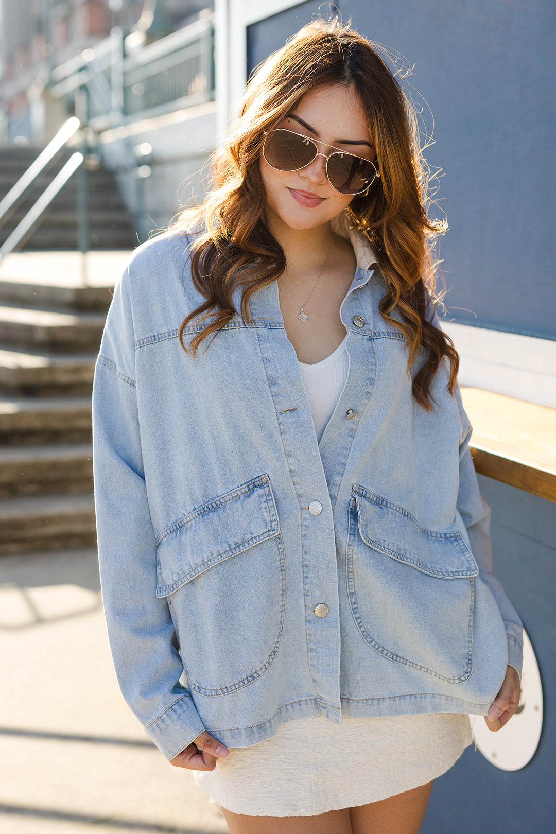 The Better With Time Mineral Washed Denim Jacket
