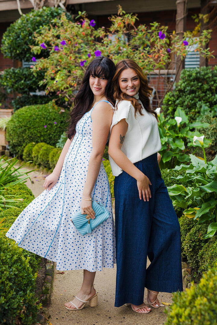 The Dark Side of Denim Wide Leg Pants