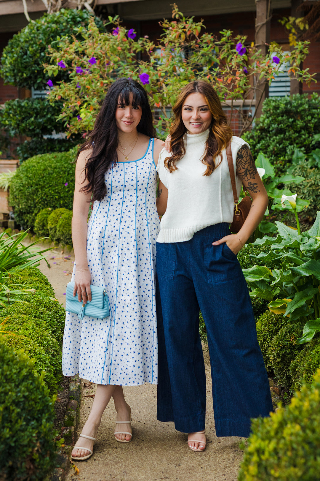 The Dark Side of Denim Wide Leg Pants