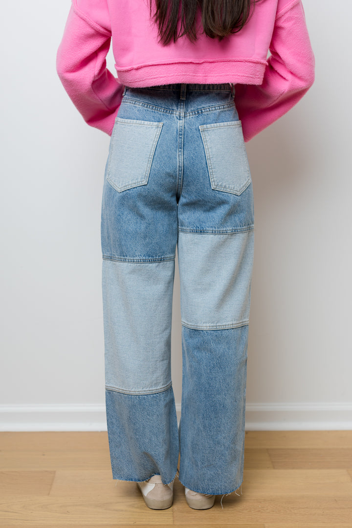 The Tommi Two Tone StraightLeg Jeans