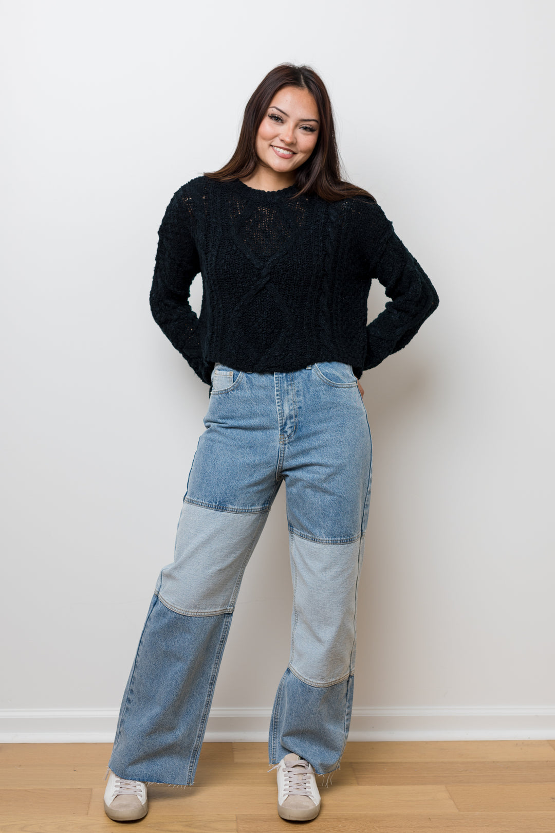 The Tommi Two Tone StraightLeg Jeans