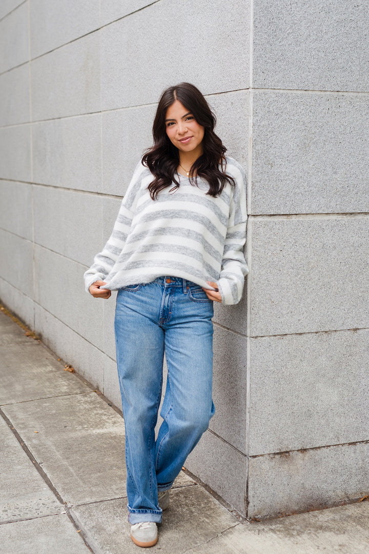 The Easy Attitude Striped Sweater
