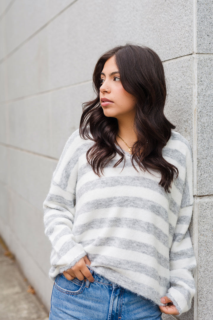 The Easy Attitude Striped Sweater