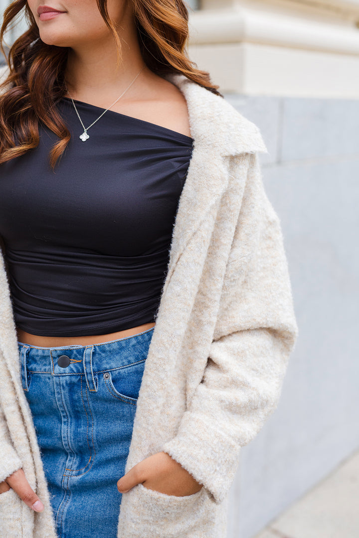 The Keeping You Close Soft Knit Cardigan Duster
