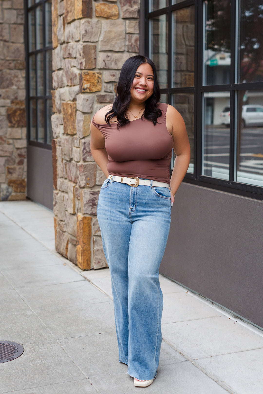 The Jane Effect One Shoulder Top