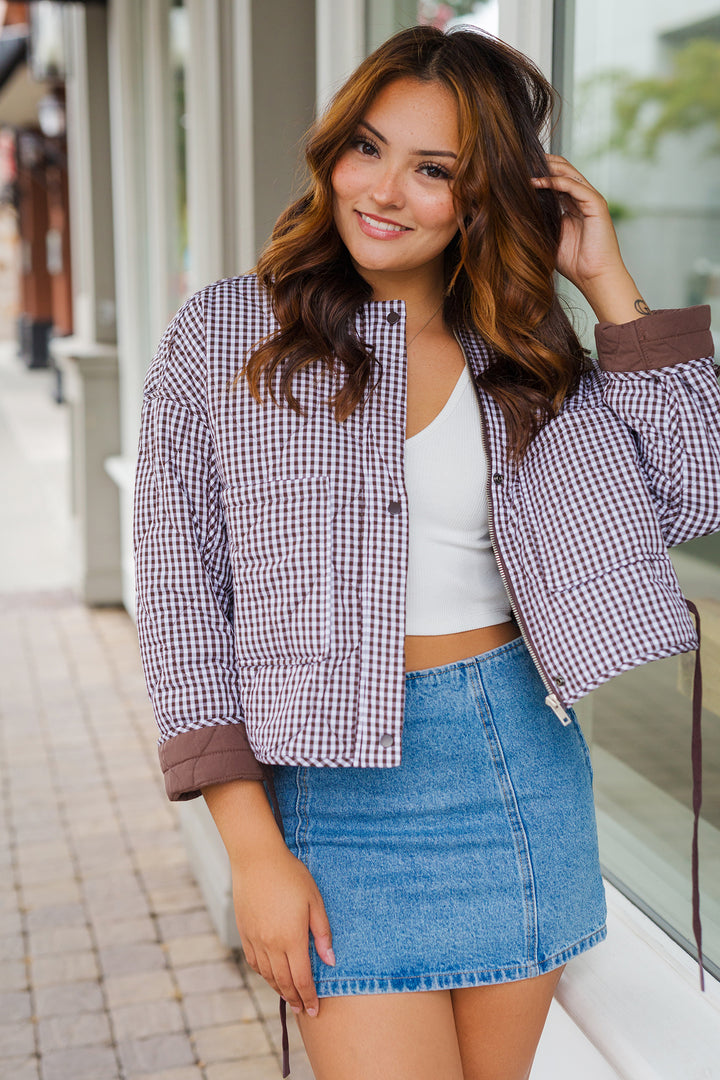 The Picnic But Make It Fashion Gingham Jacket