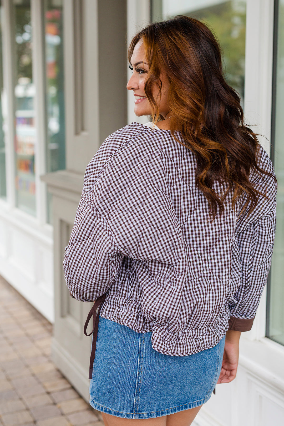 The Picnic But Make It Fashion Gingham Jacket