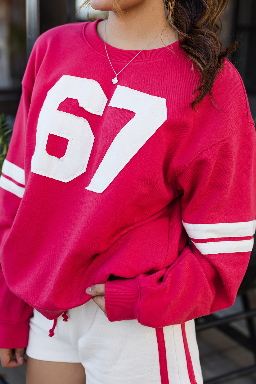 The Varsity Sideline Crew Neck Pullover