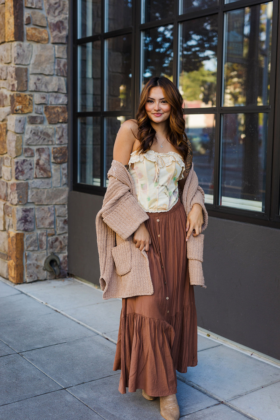 The Always You Tiered Maxi Skirt