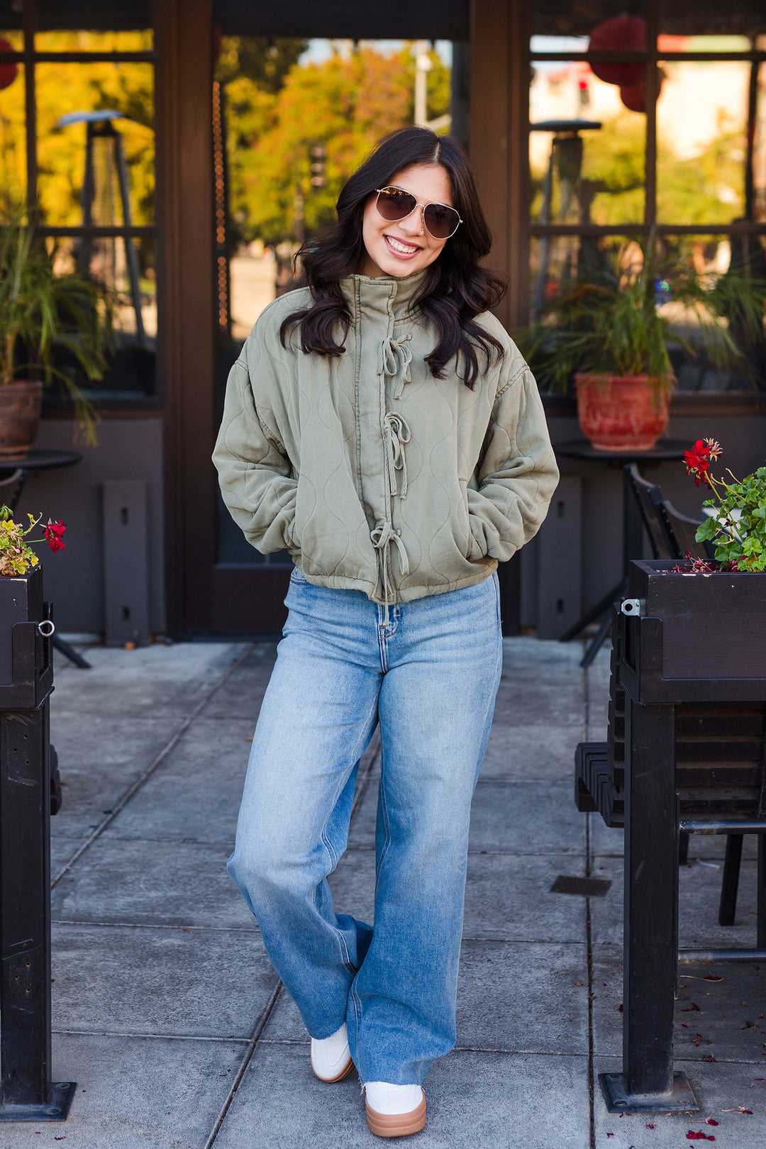 The Tie Breaker Quilted Puffer Jacket