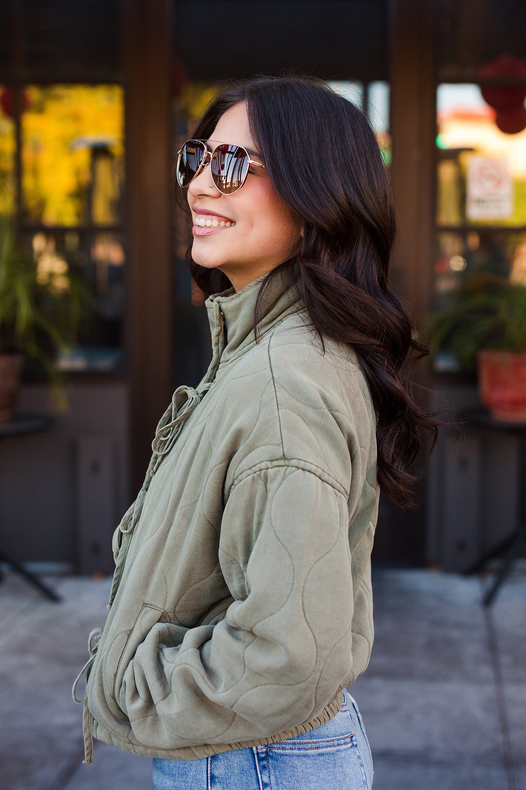 The Tie Breaker Quilted Puffer Jacket