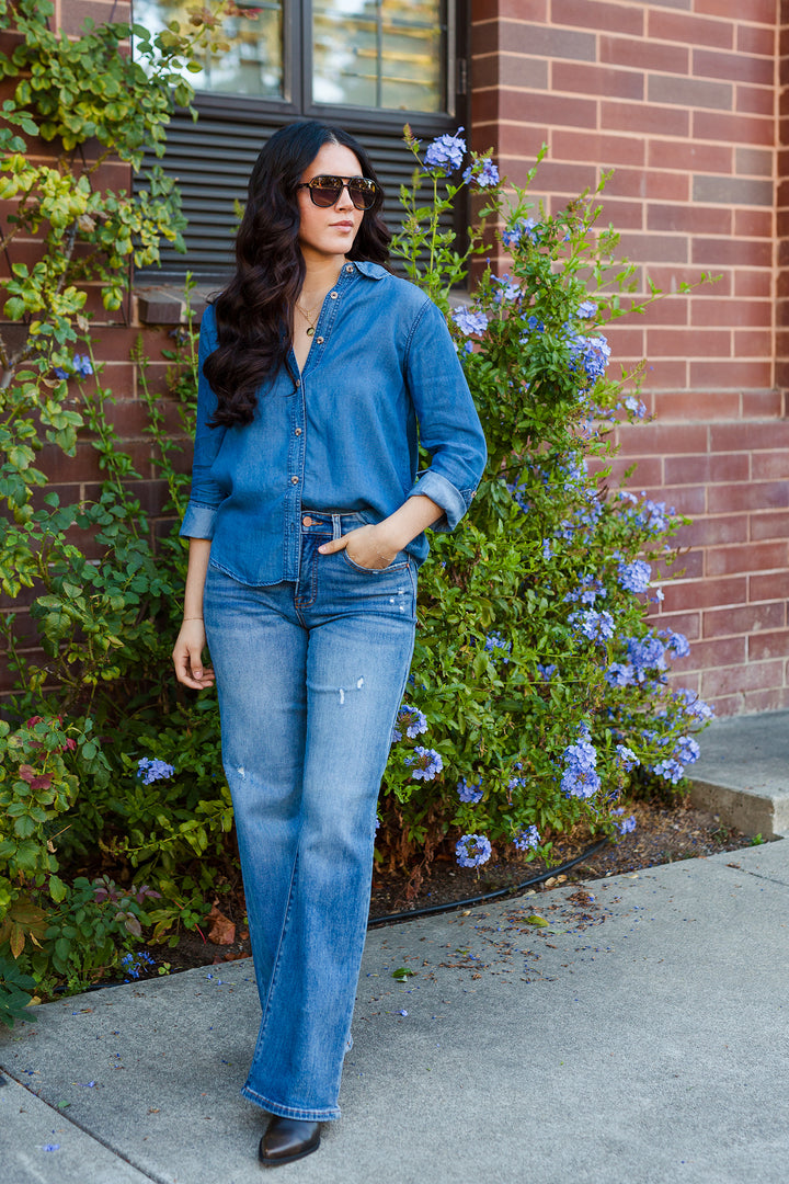 The Roll With It Chambray Shirt