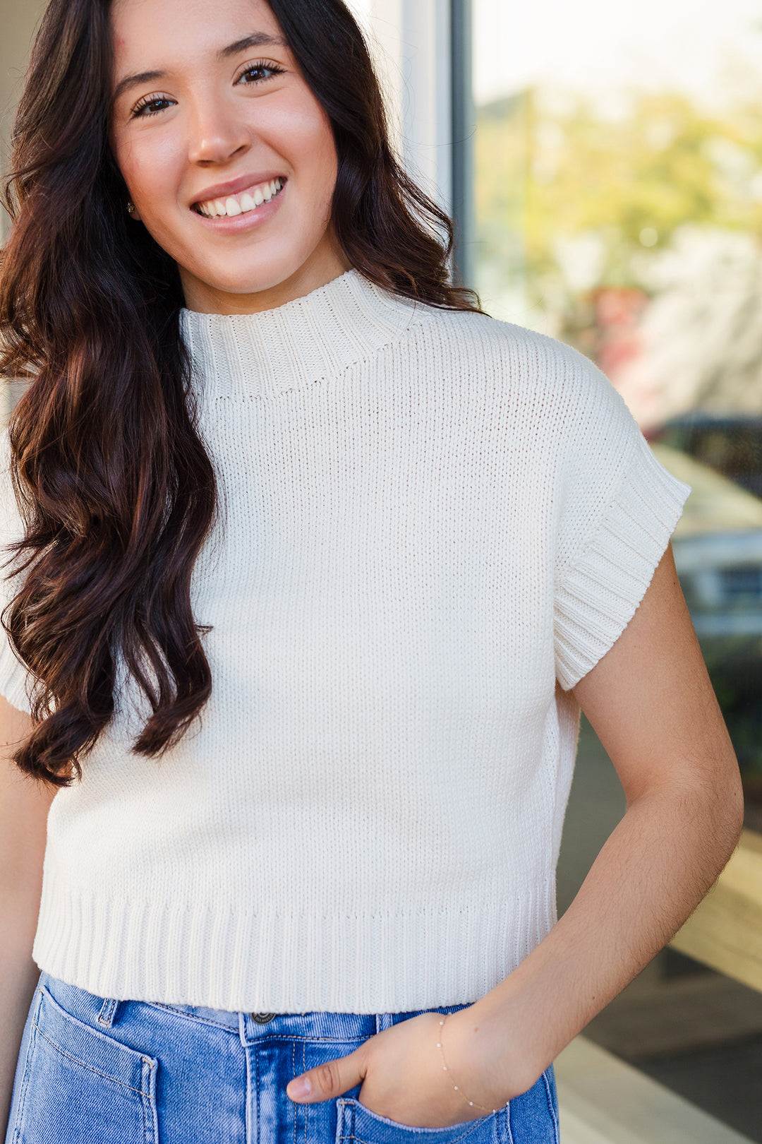 The No Place Like Home Cropped Sweater