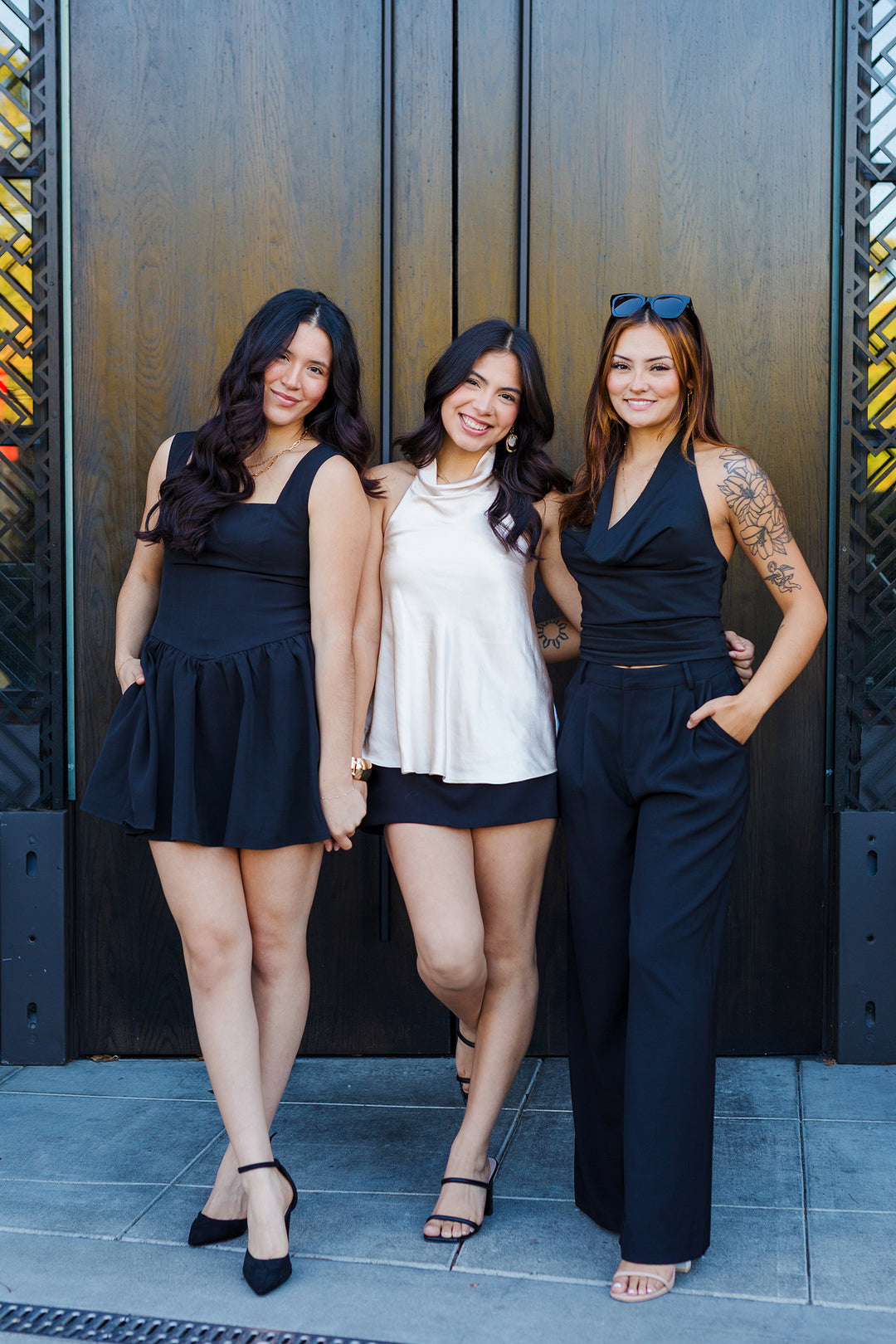 The Halter Ego Cowl Neck Top