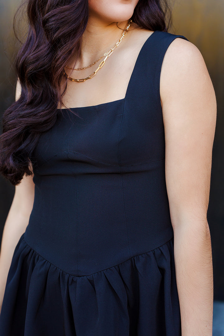The Curtain Call Corset Mini Dress
