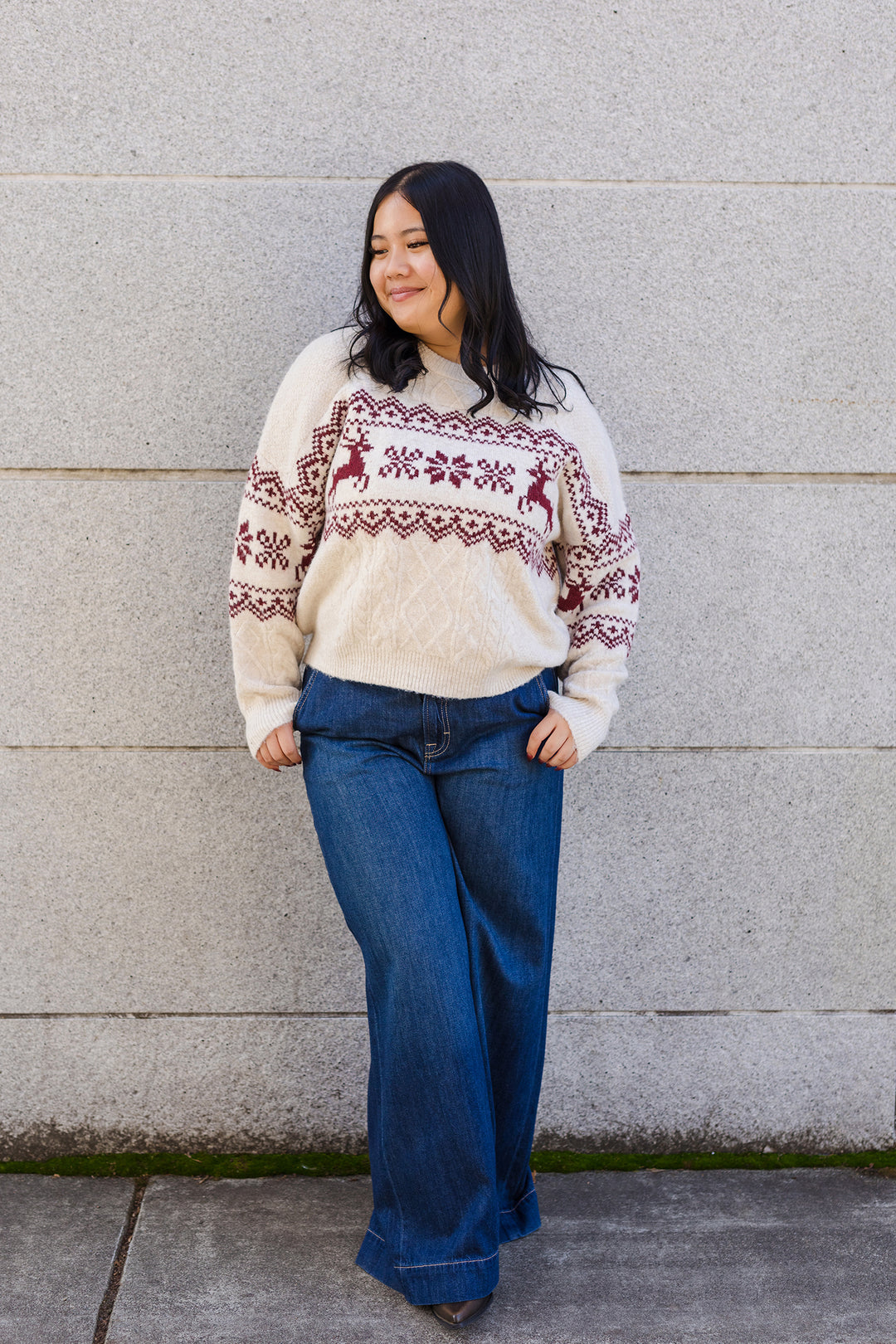The On Dasher Snowflake Soft Sweater