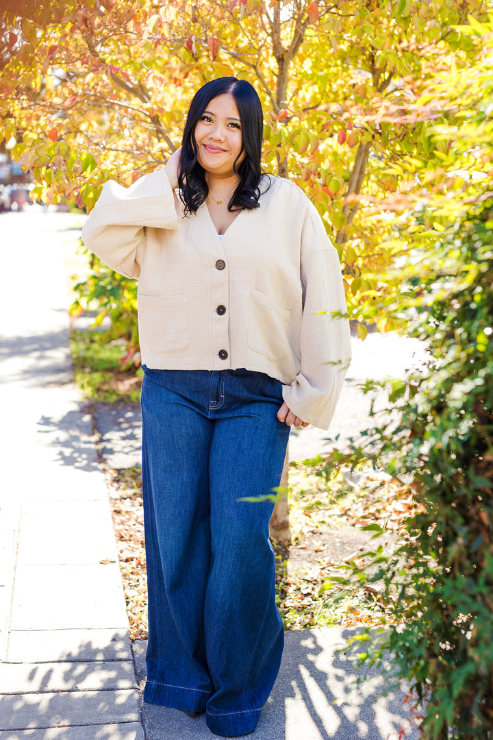 The Zen and Now Oversized Kimono Jacket