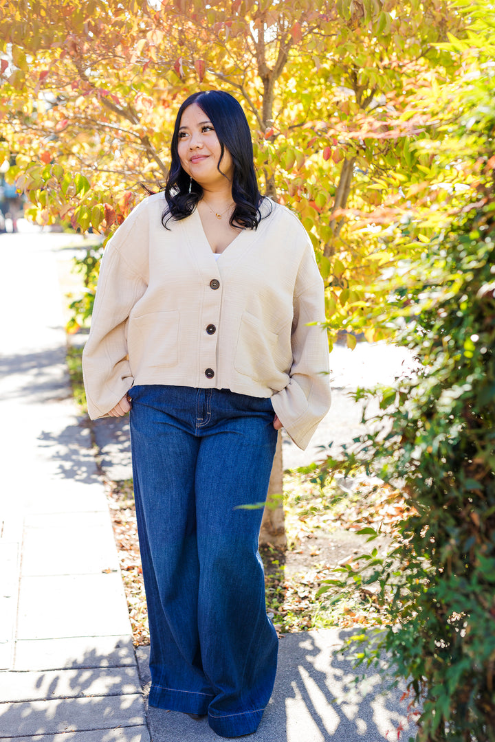 The Zen and Now Oversized Kimono Jacket