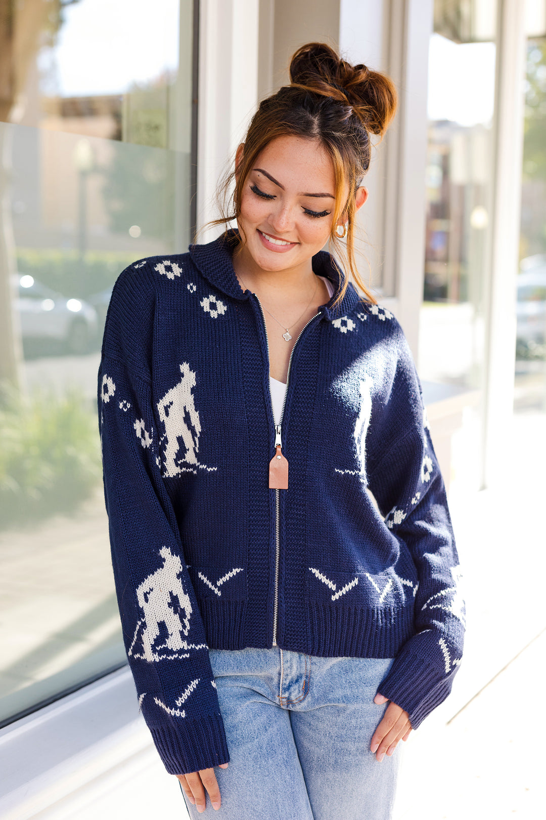 The Lift Ticket Zip-Up Cardigan